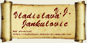 Vladislava Jankulović vizit kartica